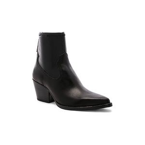 DOLCE VITA SHANTA BOOTIES BLACK LEATHER